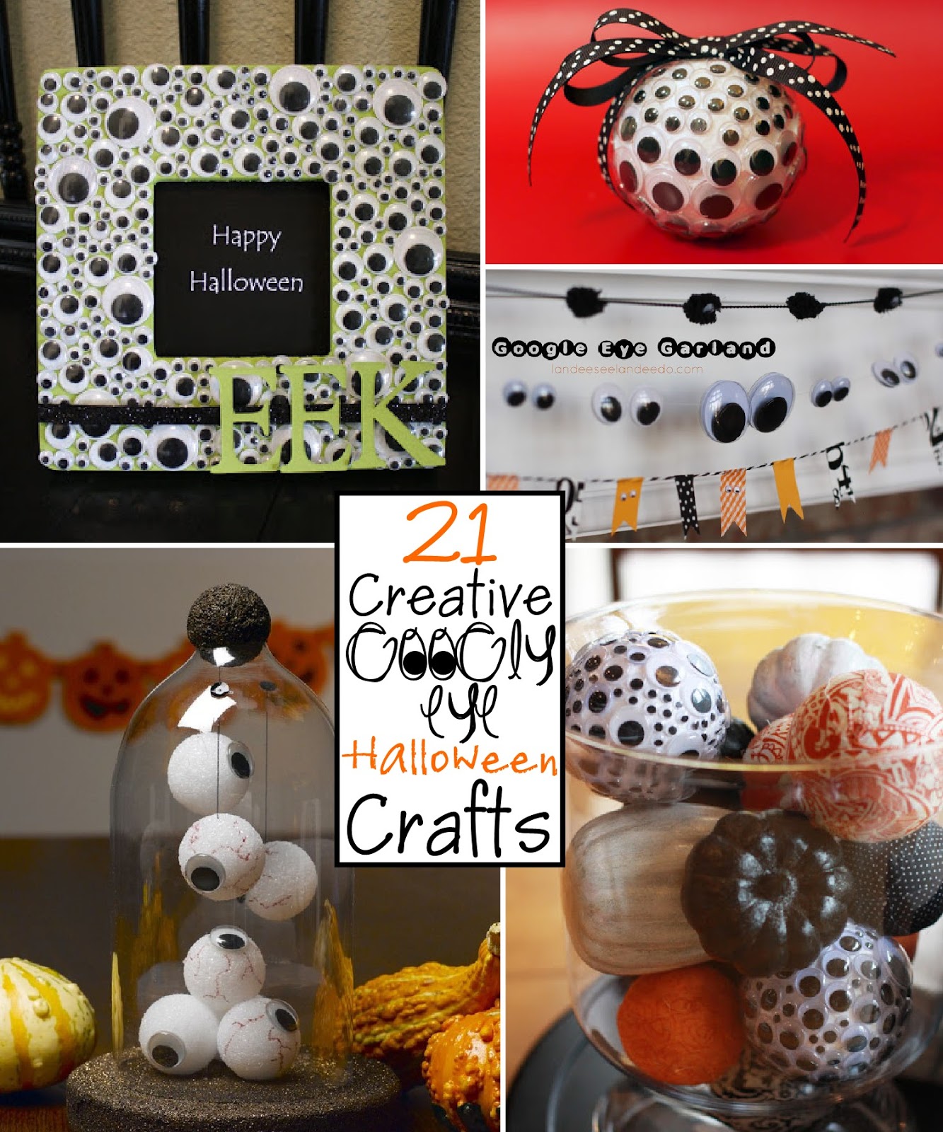 21 Creative Googly Eye Halloween Crafts - The Scrap Shoppe